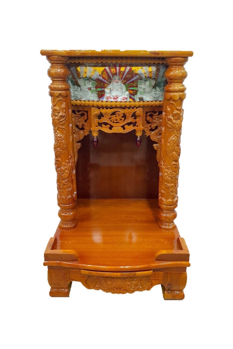 TỦ THẦN TÀI XOAN ĐÀO 48 CỘT ĐÈN 
